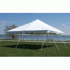 20' x 20' White Framed Tent